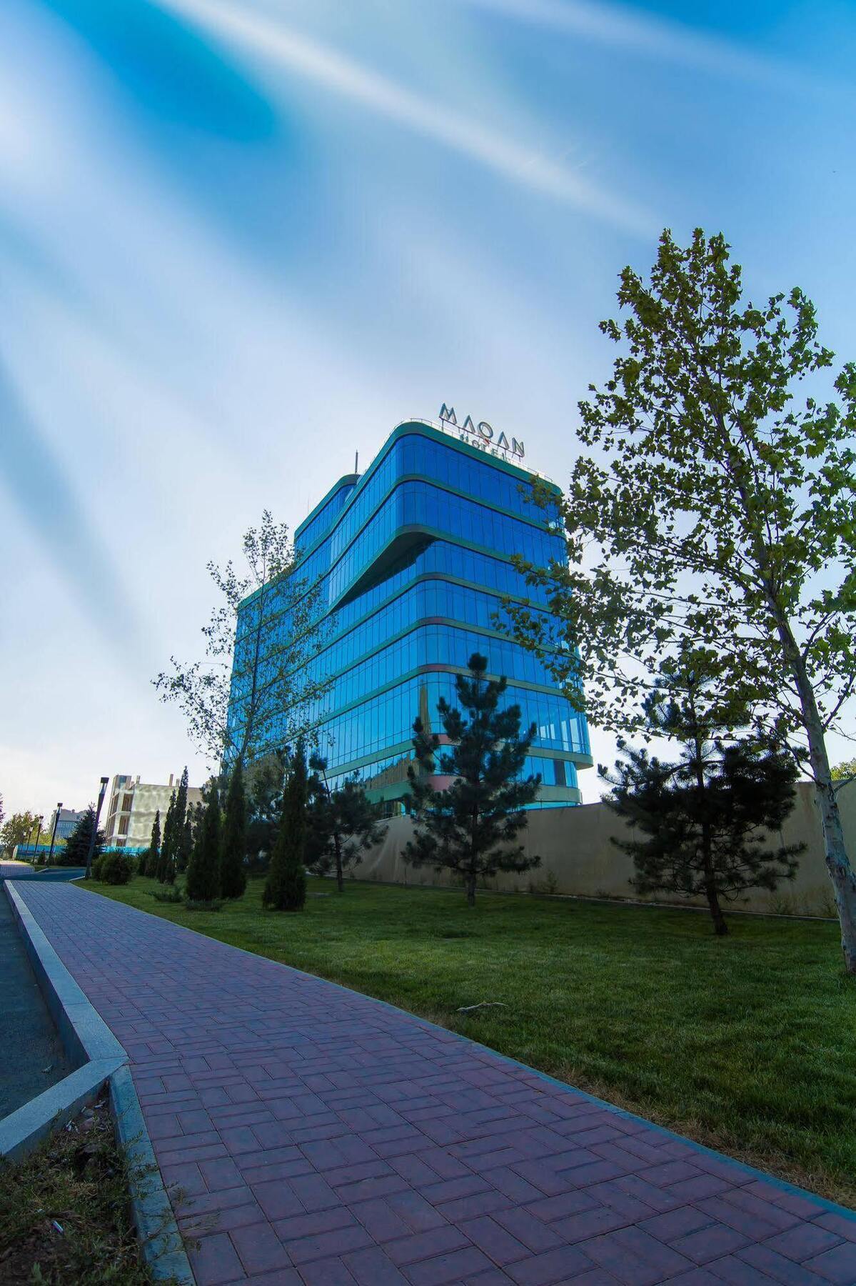 Maqan Hotel Almatý Exterior foto