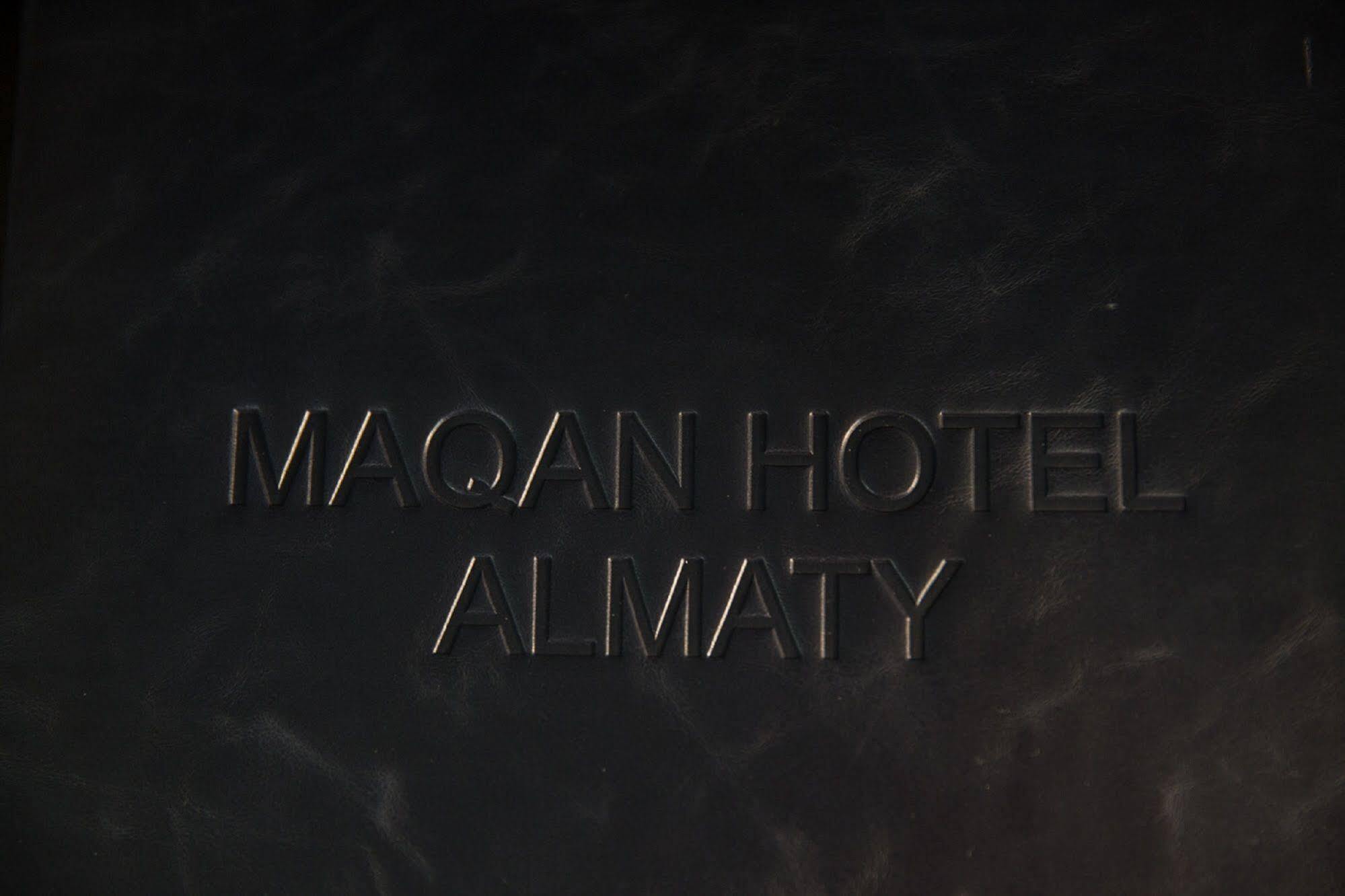 Maqan Hotel Almatý Exterior foto